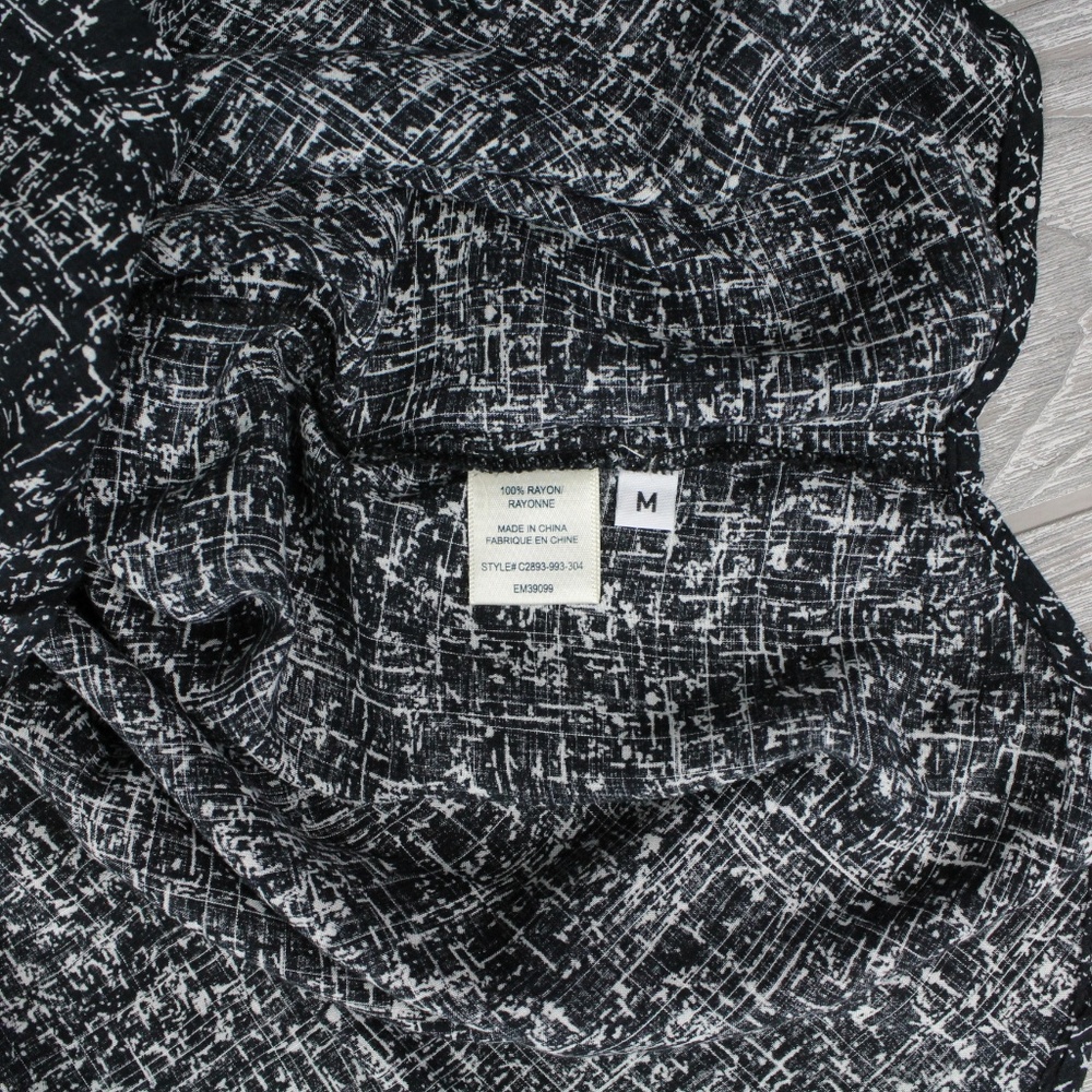 Anthropologie Cloth and Stone Black Shirt Size M - Picture 8 of 8